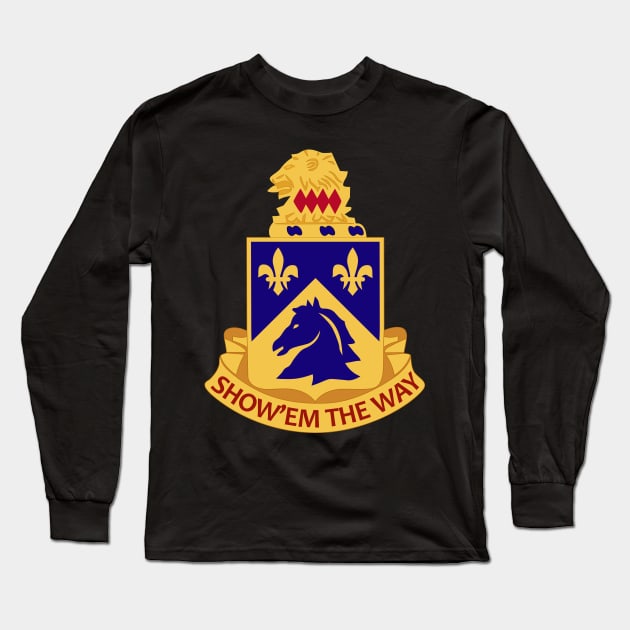 102nd Cavalry Regiment wo Txt Long Sleeve T-Shirt by twix123844